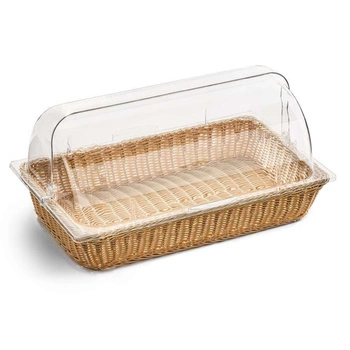 Kôš na chlieb s rolovacím vekom GN 1/1  / FORGAST FG03234