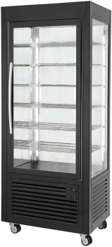 Vitrína chladiaca prezentačná 480 l, dynamické chladenie, strieborná, 230 V | ROLLER GRILL RD 80 F