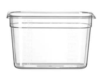 Pojemník COOL transparentný, GN 1/3, 20 cm zo SAN | HENDI 882214