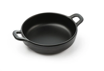 Mini čierny hrniec Little Chef 11,5 cm | HENDI 564523