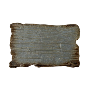 Obdĺžnikový plytký tanier Moku topaz 30 x 18 cm | KERA CERAMIKA 16.2.TOPAZ