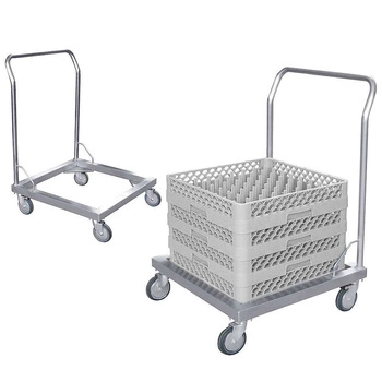Vozík na prepravu košov do umývačiek riadu, 60x60x88 cm | CONTACTO 8107/600