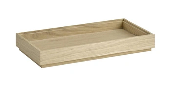 Drevená prepravka Valo GN 1/3, 32.5x17.6x4.5 cm, hnedá | APS 14006