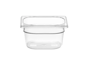 Nádoba COOL transparentná, GN 1/6, 10 cm zo SAN | HENDI 882320