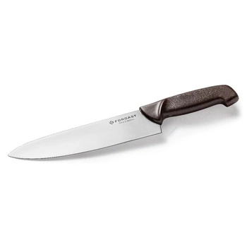HACCP hnedý kuchynský nôž s dĺžkou 22 cm FORGAST FG01816