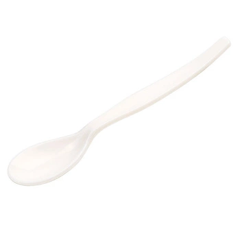 Lyžica na vajíčka 125 mm, biela, z plastu | CONTACTO 4910/125