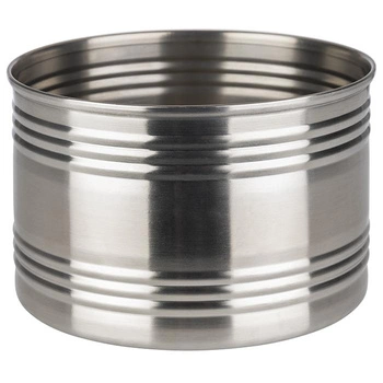 Miska na servírovanie SNACKCAN, nehrdzavejúca oceľ, 12x8 cm | APS 40659