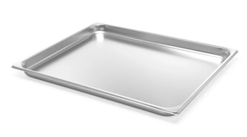 Nádoba GN 2/1 hlboká 4 cm z nerezovej ocele PROFI LINE | HENDI 801147
