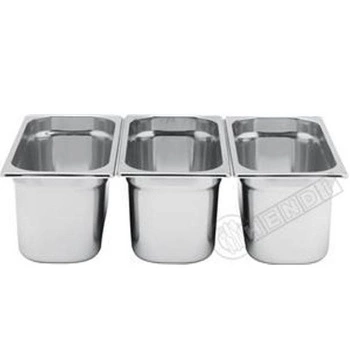 Nerezová nádoba BUDGET LINE GN 1/3 s hĺbkou 10 cm HENDI 800430