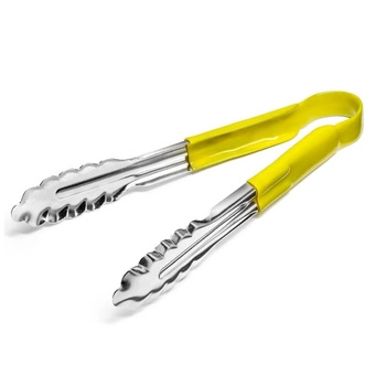 Servírovacie kliešte HACCP, žlté, 24 cm | FORGAST FG11126