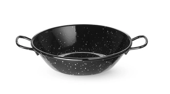 Smaltovaná miska na paellu s priemerom 17 cm HENDI 622827