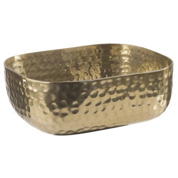 Misa CRAFT z hliníka, 15.5x12x5.5 cm, 700 ml, zlatá farba | APS 40690