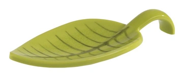 Miska na predjedlá LEAF, melamín, zelená, 10x4.5x1 cm | APS 83889