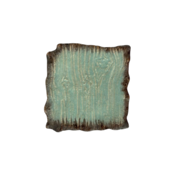 Plochý obdĺžnikový tanier Moku achát 21 x 21 cm | KERA KERAMIKA 16.3.AGAT