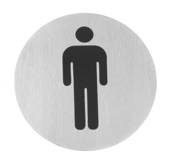 Samolepiaca informačná tabuľka - muži | HENDI 663608