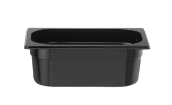 Nádoba COOL čierna, GN 1/4, 10 cm zo SAN | HENDI 882269
