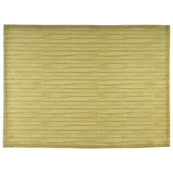 Podložka na stôl TIRA, PVC, zlatá farba, 45x33x0.1 cm | APS 60526