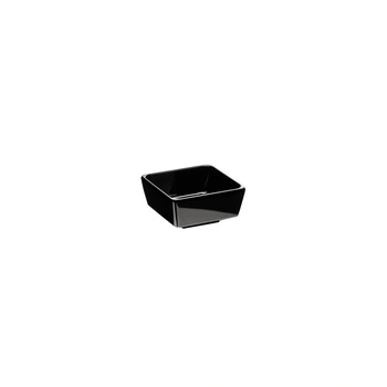 Miska FLOAT z melamínu, čierna, 9x9x4.5 cm obj. 160 ml | APS 83913