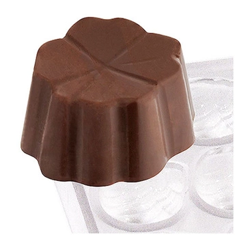 Forma na čokoládové pralinky ďatelinka, 27.5x13.5x2.5 cm | CONTACTO 6751/006