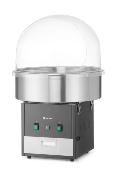 Stroj na cukrovú vatu bez krytu, čierna farba, 220-240V/1130W, 52x52x(V)50.3 cm | HENDI 282816