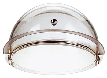 Okrúhly podnos z nehrdzavejúcej ocele s roll-top poklopom, 38x24 cm | APS 9080