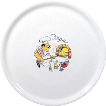 Tradičný tanier na pizzu, biely - priemer 31 cm HENDI 768808