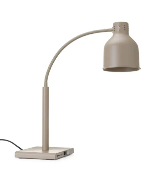 Lampa na ohrievanie jedál, ohybná, béžová, 220-240V/250 W, 26.8x20.3x66 cm | HENDI 273739