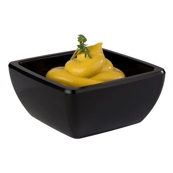 Miska PURE z melamínu čierna | APS 84426