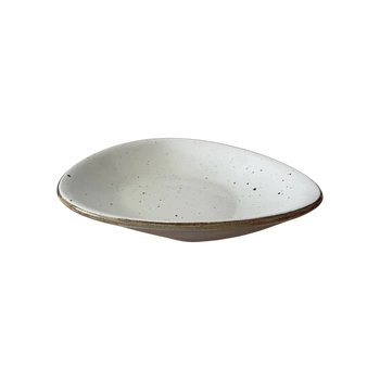 Hlboký tanier Delta Rustic krémový 24 cm | KERA CERAMIKA 15.7/R.K