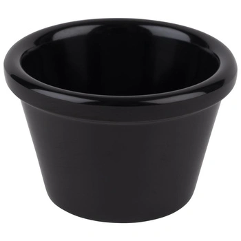 Miska na dipy CASUAL, čierna z melamínu, 6x4 cm, 50 ml | APS 83798