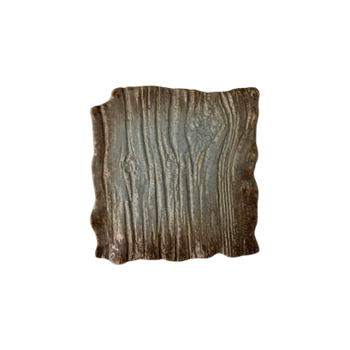 Obdĺžnikový plytký tanier Moku topaz 21 x 21 cm | KERA KERAMIKA 16.3.TOPAZ