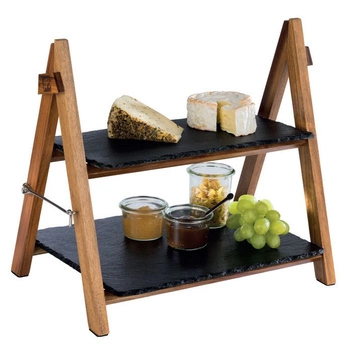 Drevený stojan na bridlicové dosky SLATE | APS 958