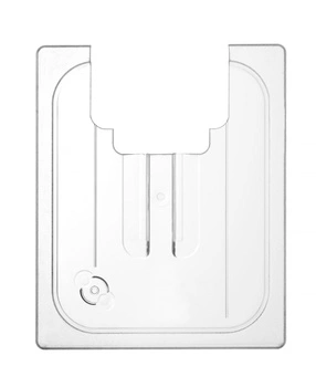Polykarbonátové veko pre GN 1/2 s výrezom pre sous vide | HENDI 864234