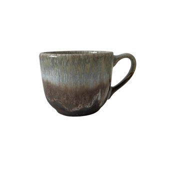 Šálka Bel 280 ml s podšálkou 15 cm Still Cristall topaz | KERA CERAMIKA 2.3.4.TOPAZ