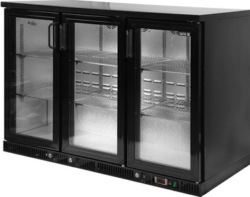 Chłodziarka do butelek, 341 l, aluminium, dynamiczne chłodzenie, 2-8°C, zamek | YATO YG-05360