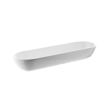Miska PURE, melamínová, biela, 51.5x15.5x7.5 cm, 2.4 l | APS 83499