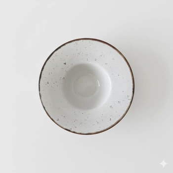 Tanier na cestoviny Still Rustic krémový 23 cm | KERA CERAMIKA 14.10/R.K