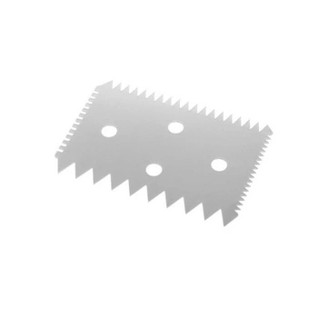 Škrabka na cukrovinky a pečivo obdĺžniková z nerezovej ocele 10,2x6,9 cm | HENDI 554234