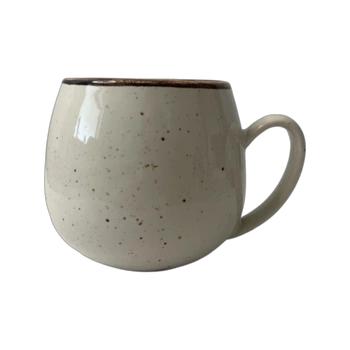 Hrnček Oskar Still Rustick krémový 0,4 l | KERA KERAMIKA 1.34.RUSTIC KRÉM