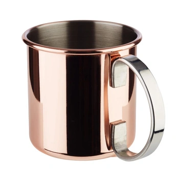 Pohár na MOSCOW MULE, medená farba, lesklý, priemer 9 cm, 450 ml | APS 93310