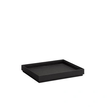 Drevená prepravka Valo GN 1/2, 32.5x26.5x4.45 cm, čierna | APS 14103