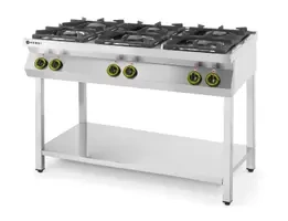 Kitchen Line Plynový sporák so 6 horákmi HENDI 226094