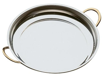 Servírovací podnos s pozlátenými držadlami | APS 61400