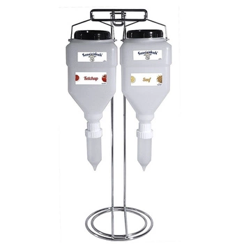 Dávkovač na omáčky dvojitý, 11 l | CONTACTO 1463/002