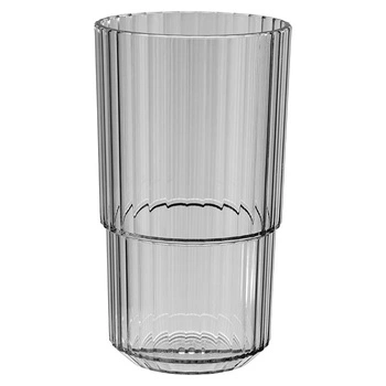Pohár z tritánu LINEA, sivá farba 500 ml, 8.5x15 cm, sada 48 kusov | APS 10569