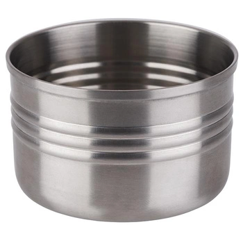 Miska na servírovanie SNACKCAN, nehrdzavejúca oceľ, 6.5x4 cm | APS 40654