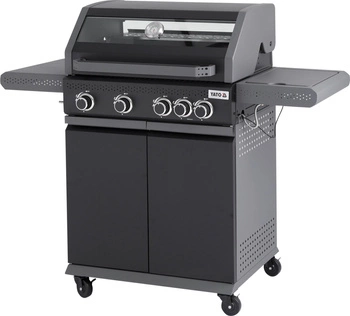 Plynový gril Okaya so sklom, 5 horákov (4+1) | YATO YG-20010