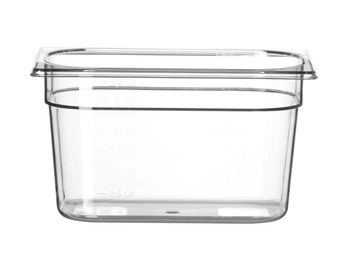 GN 1/4 hrniec 20 cm hlboká polykarbonátová nádoba HENDI 861608