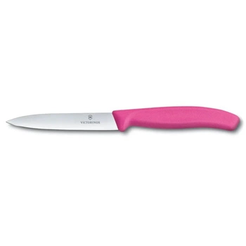 Švajčiarsky nôž na zeleninu Classic ružový s dĺžkou čepele 10 cm | VICTORINOX 6.7706.L115
