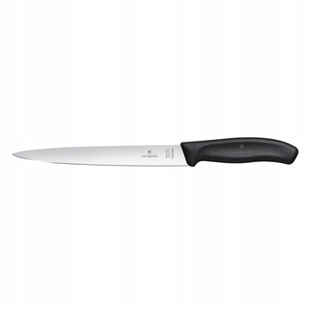 Švajčiarsky filetovací nôž Classic čierny s dĺžkou čepele 20 cm | VICTORINOX 6.8713.20B